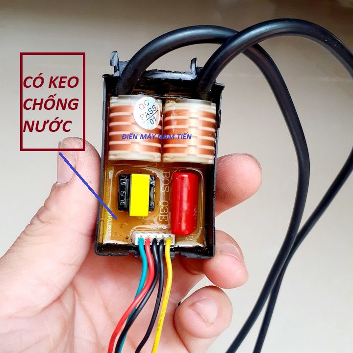 Bộ 1 IC 2 lò điện tử đánh tia lửa điện bếp gas âm đa năng