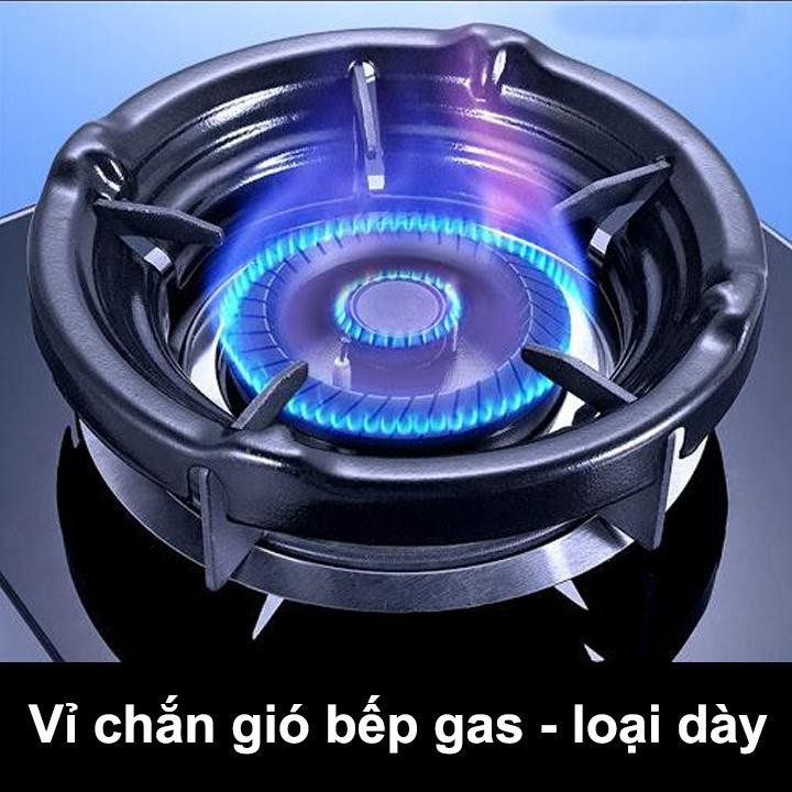 KIỀNG CHẮN GIÓ BẾP GA CAO CẤP GIÚP CHIA ĐỀU LỬA - KIỀNG CHẮN GIÓ BẾP GAS NHIỀU CHẤU(MÀU BẠC)