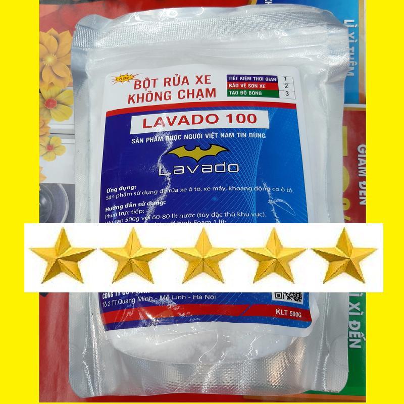 BỘT RỬA XE KHÔNG CHẠM LAVADO 500GRAM