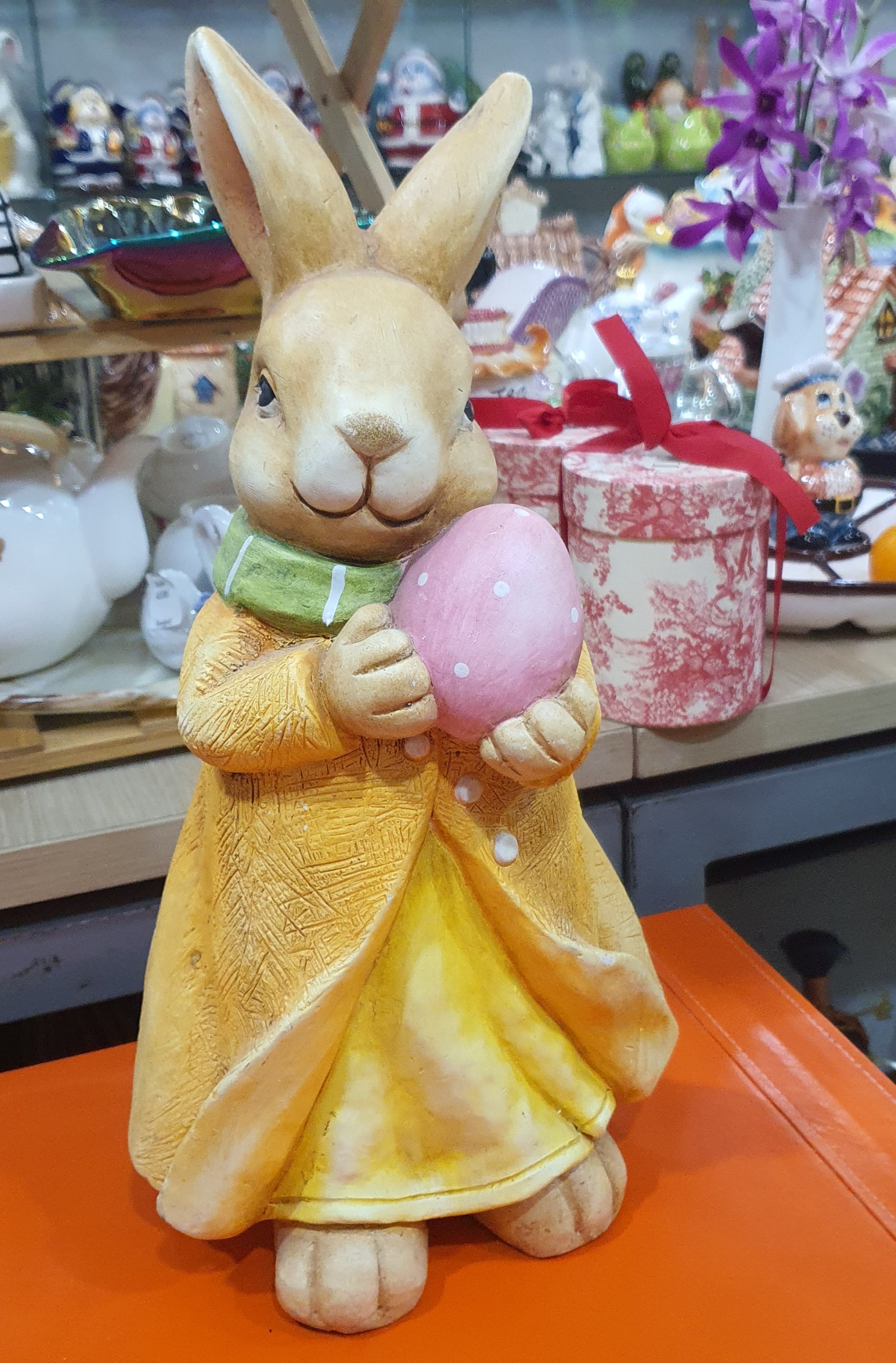 Chú Thỏ Home Decor - Peter Rabbit Porcelain Figurine for flower