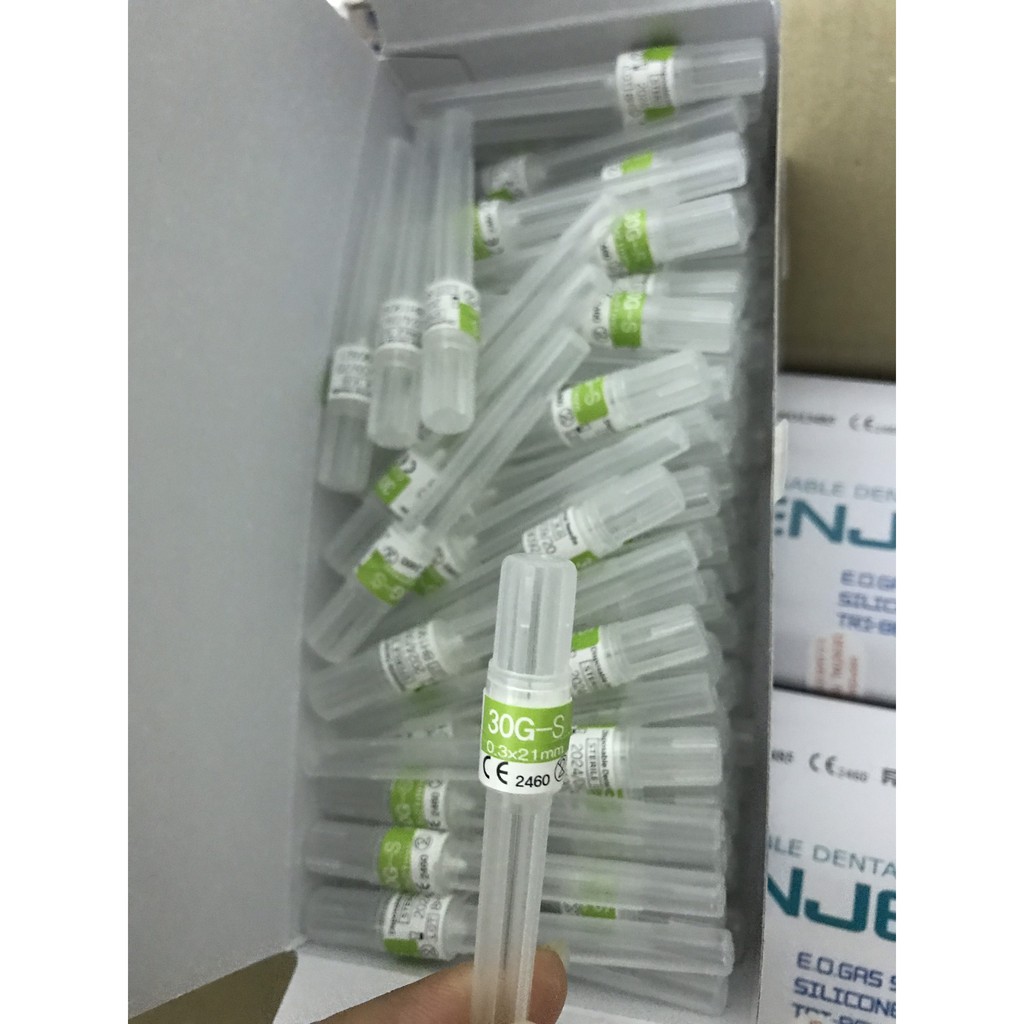 Kim nha khoa Denject Hàn Quốc (Hộp 100 cái)