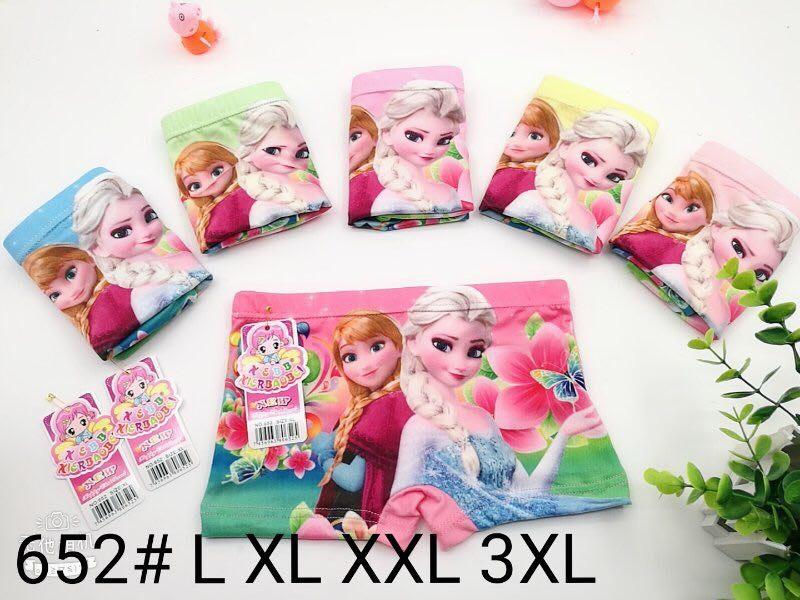 Combo 10 quần đùi chíp in hình Elsa cực đẹp cho bé gái từ 9-20kg 10QCELSA80 - KIBA Fashion ( quần áo bé gái ) quần mặc váy