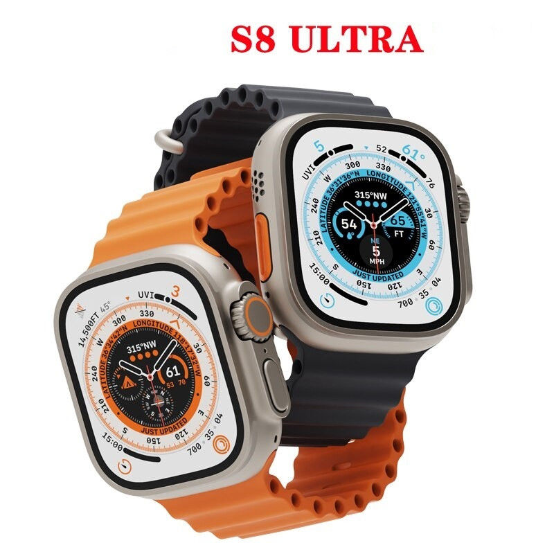 Đồng Hồ Thông Minh Watch S8 Ultra Wifi 5G LTE - Lắp Sim Nghe Gọi, Lướt FB, Tiktok ,Youtube , Wifi chơi game dùng mạng xã hội như 1 chiêc điện thọai di động - Có Định Vị GPS Vị Trí, Pin 800mAh Cực Trâu - Bảo Hành 12 Tháng.