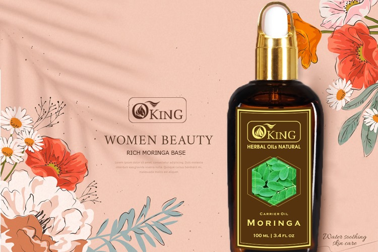 [HCM]Dầu chùm ngây (MORINGA) nguyên chất 100ml OKING