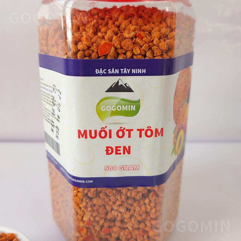 Muối Ớt Tôm Đen - GoGoMin