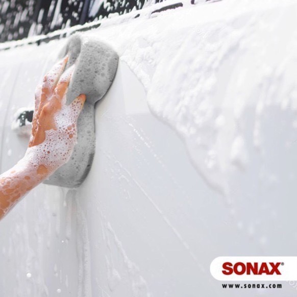 [HCM]Bọt biển rửa xe mềm giữ tạo bọt được lâu Sonax Multi Sponge
