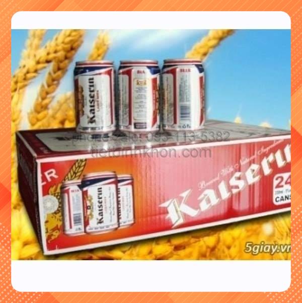 BIA KAISERIN LAGER thương hiệu ĐỨC (thùng 24 lon)