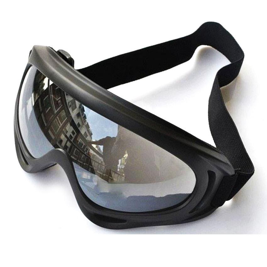 Mắt kính UV Chống Bụi Gió Đi Xe - Hàng xịn Gọng dẻo Kính Trong