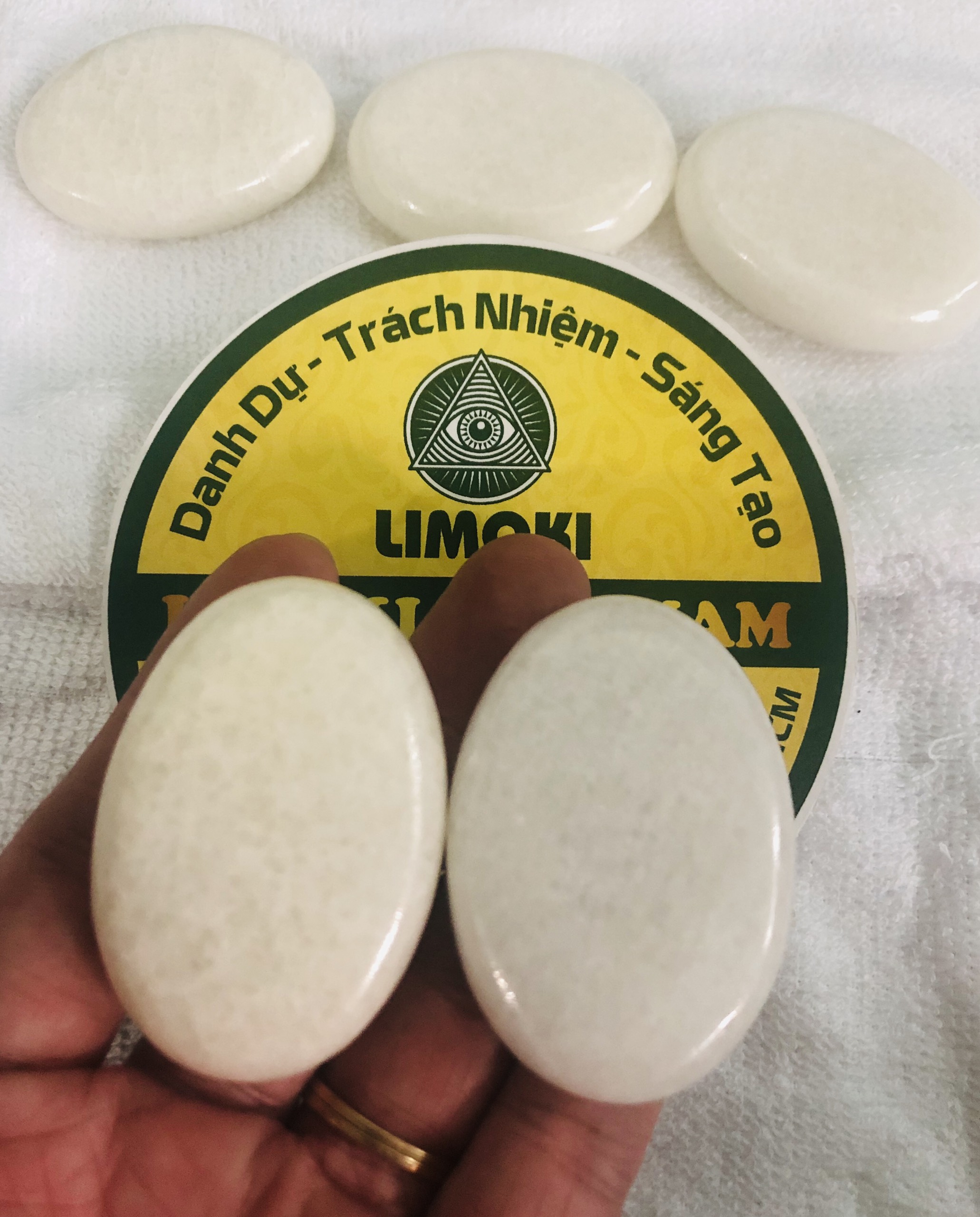 [HCM]Bộ 5 Đá Massage Mặt Lạnh