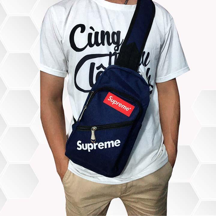 Túi bao tử - túi đeo chéo nam nữ Supreme