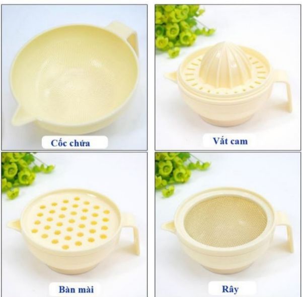 Bộ Chế Biến Ăn Dặm Kiểu Nhật 7 Món