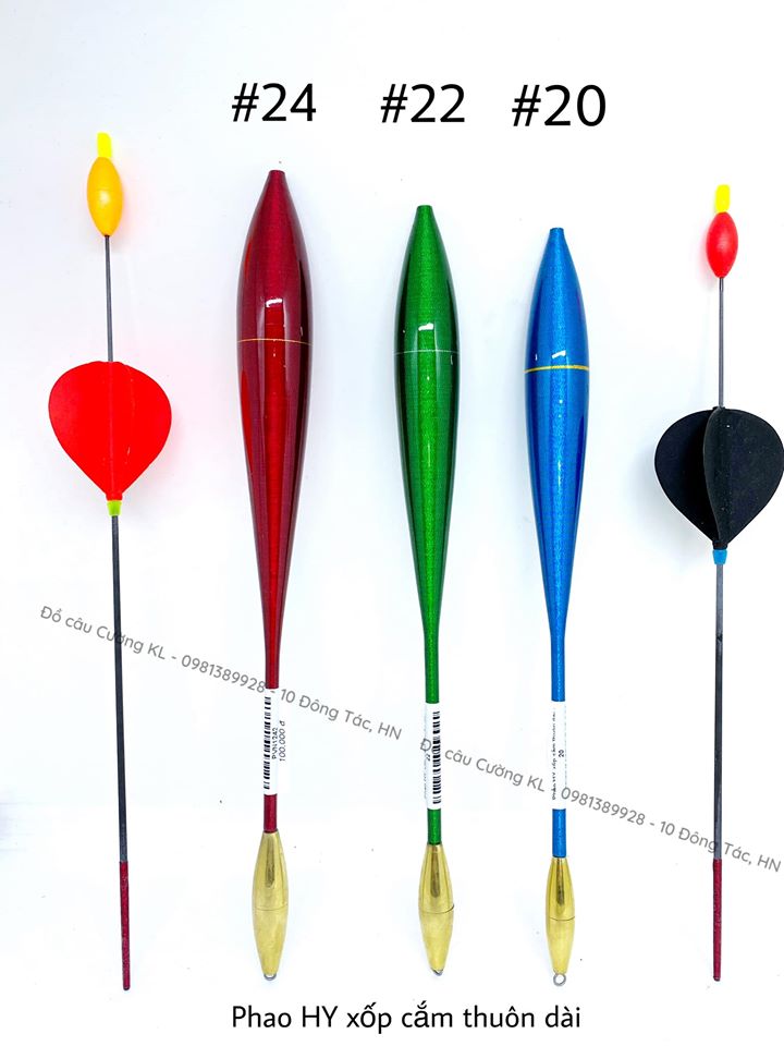 Phao xốp cọng cắm thuôn dài