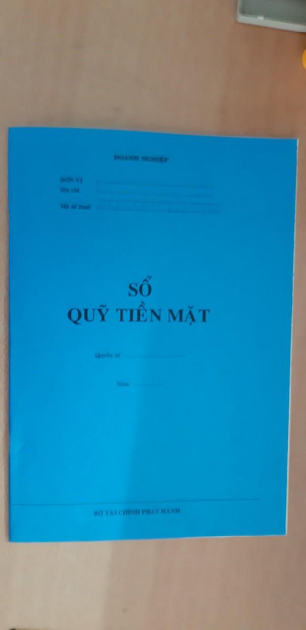 [HCM]Sổ quỹ tiền mặt (2 cuốn)