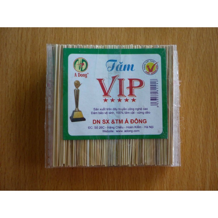 tăm vip 1 vỉ(30 gói nhỏ)