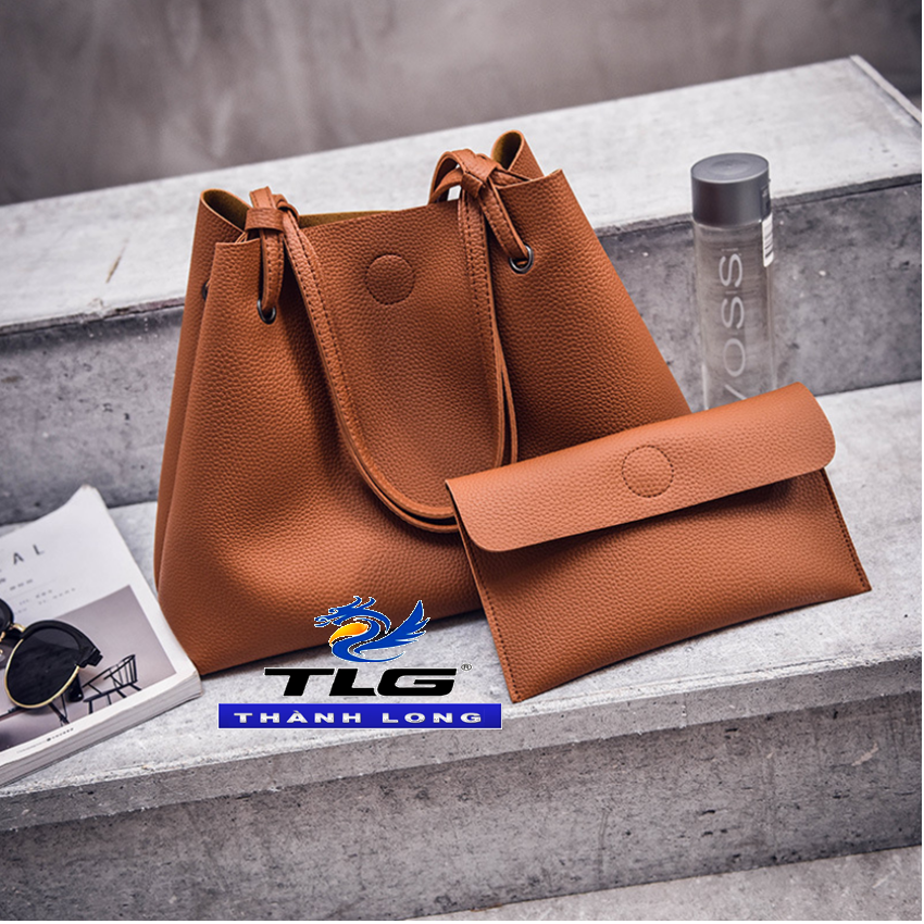 Túi Đeo Vai Nữ Thời Trang Tặng Kèm Ví Đồ Da Thành Long TLG 208144 3(xám)