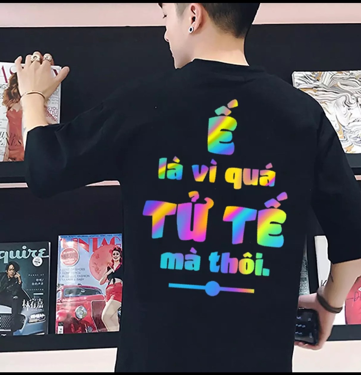 ÁO PHẢN QUANG NAM NỮ ĐẦY CÁ TÍNH