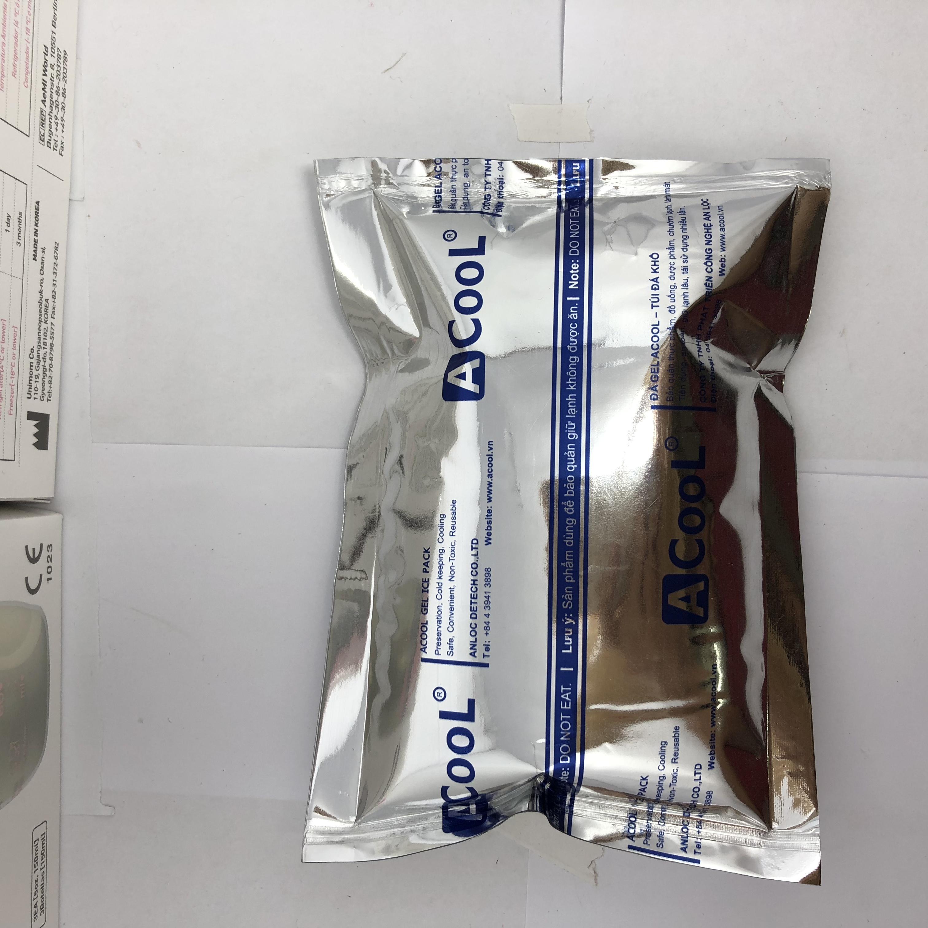 Đá khô giữ nhiệt dạng gel Acool 350g