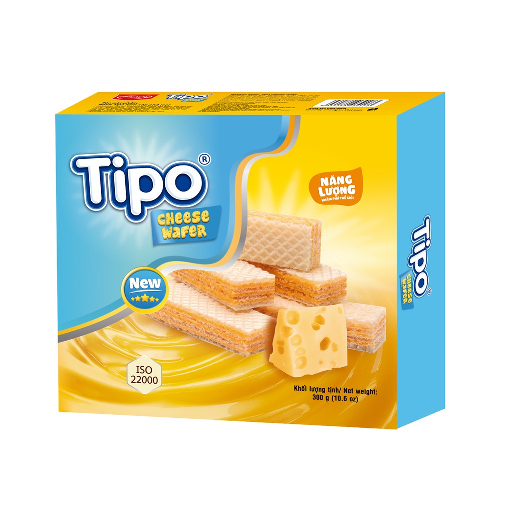 Bánh Xốp Phô Mai Tipo Cheese Wafer