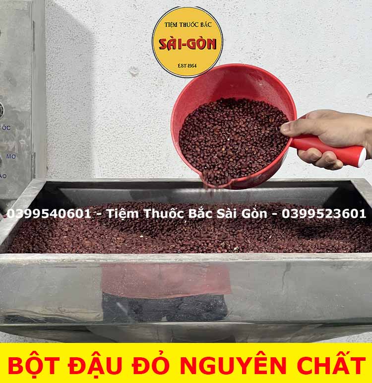 Bột Đậu Đỏ Nguyên Chất 500gram (Nhà Làm, Đậu Sạch, Nguyên Chất, Date mới)
