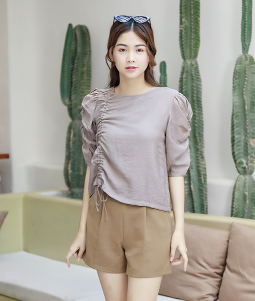 Áo nữ Callia thiết kế tay lỡ Gaga Top