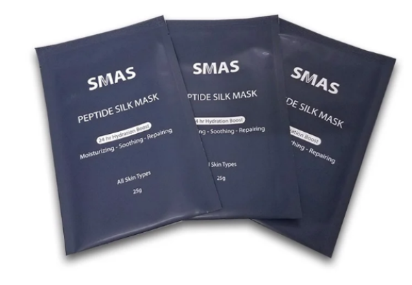 [Set 5 miếng] Mặt Nạ Dưỡng Và Phục Hồi Da SMAS Peptide Silk Mask Nhật Bản