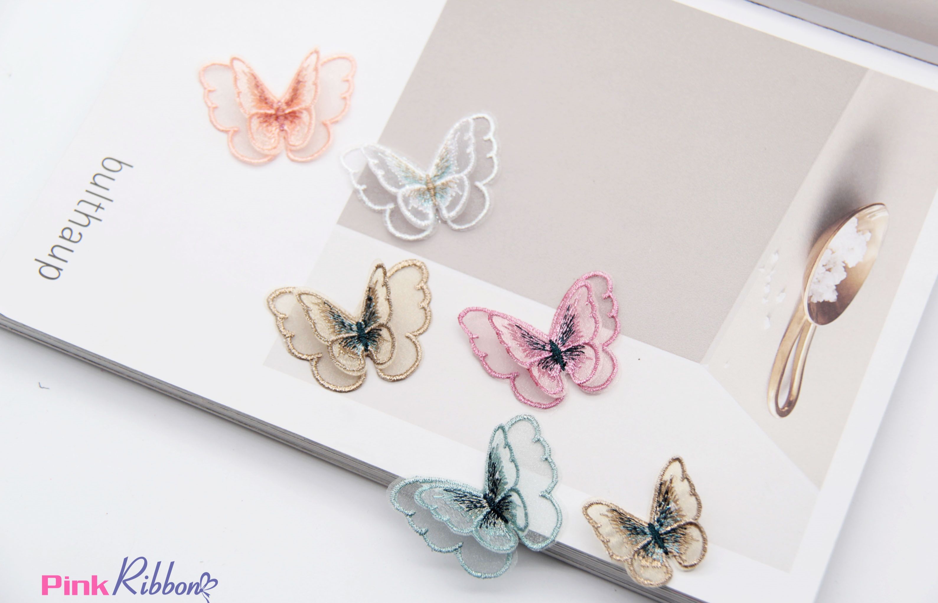 Set 2C - Bướm Thêu Bô Đê