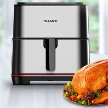 Nồi chiên không dầu Sharp KF-AF70EV-ST 7 lít
