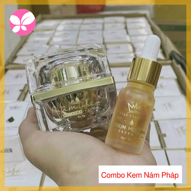kem nám pháp tặng serum linh chi