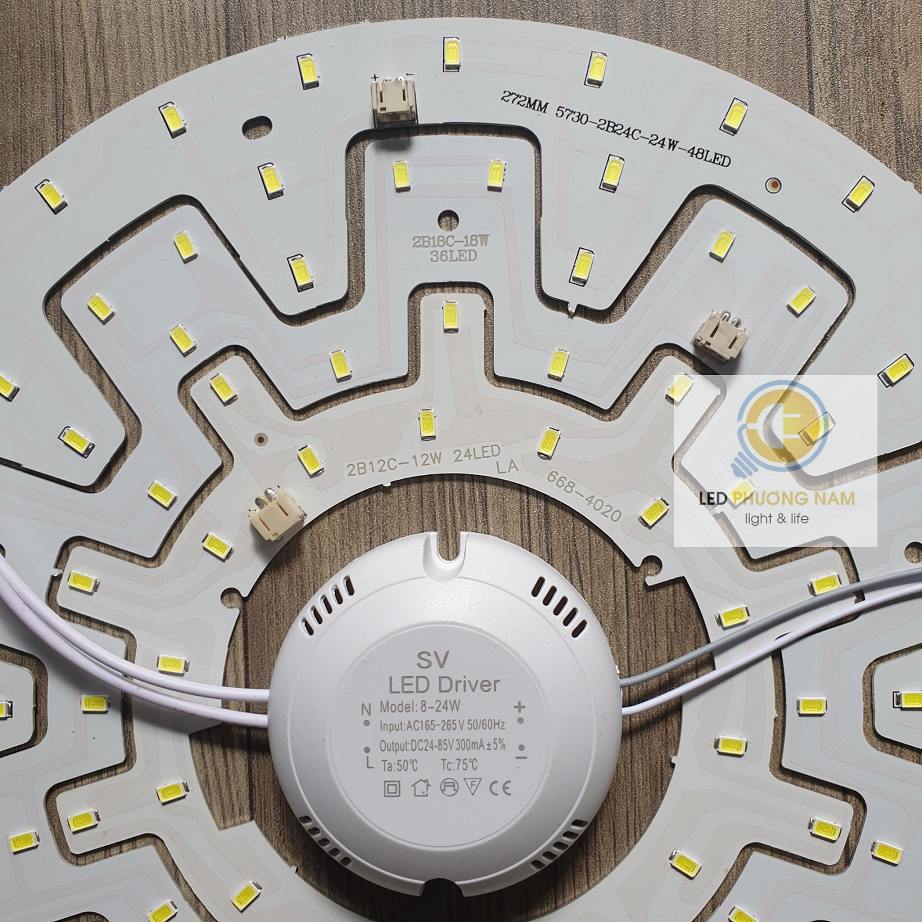Led vòng siêu sáng 12w - 18w - 24w