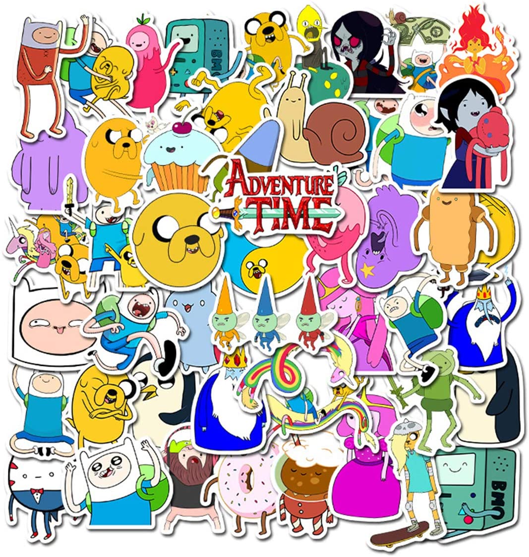 Set 30- 60 Sticker Adventure Time Giờ Phiêu Lưu