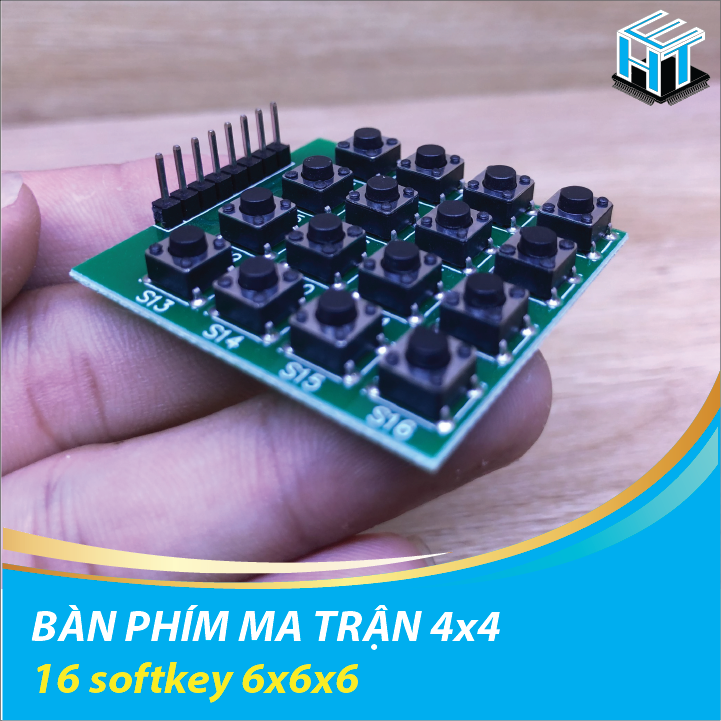 Bàn phím ma trận 4x4
