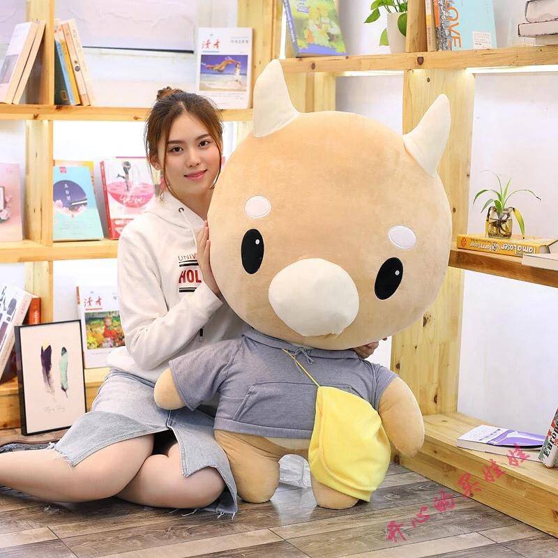 [HCM]Gấu Bông Bò Chăm Chỉ
