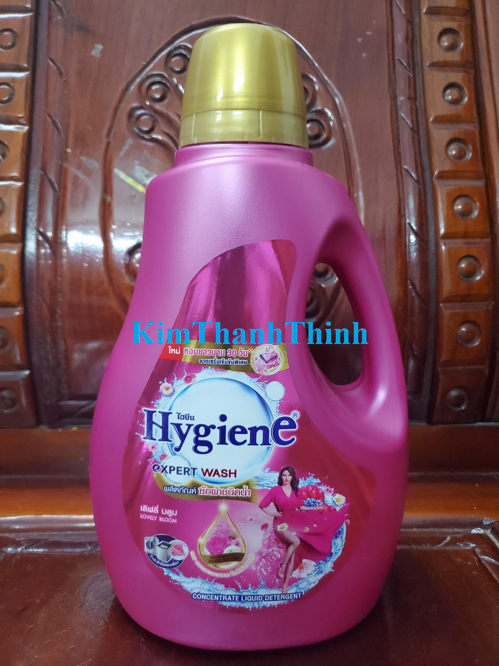 Nước giặt xả hygiene can 2.8 lít - thái lan