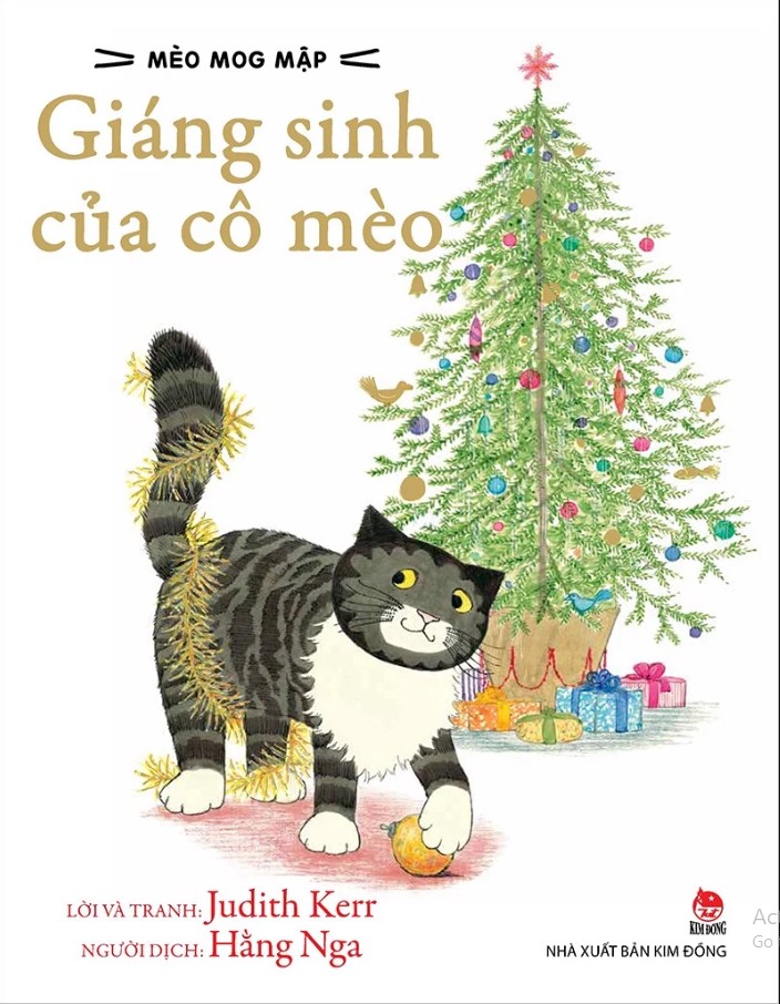 Mèo mog mập - giáng sinh của cô mèo