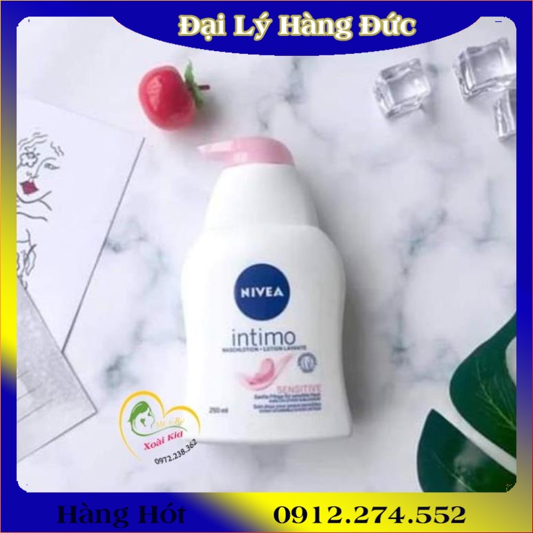 [Chính Hãng ĐỦ BILL] DUNG DỊCH VỆ SINH PHỤ NỮ NIVEA ĐỨC 250ML
