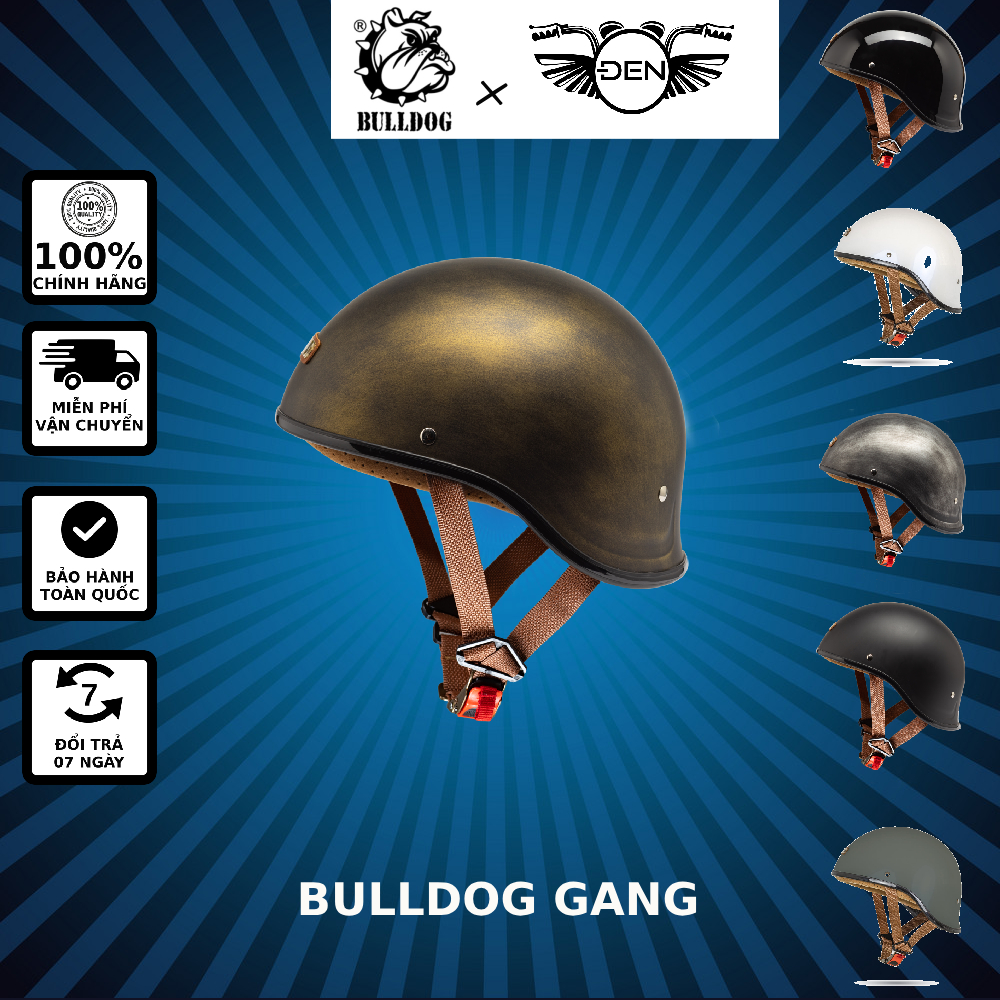 Bulldog Bangz helmet-color nardo Grey-original helmet