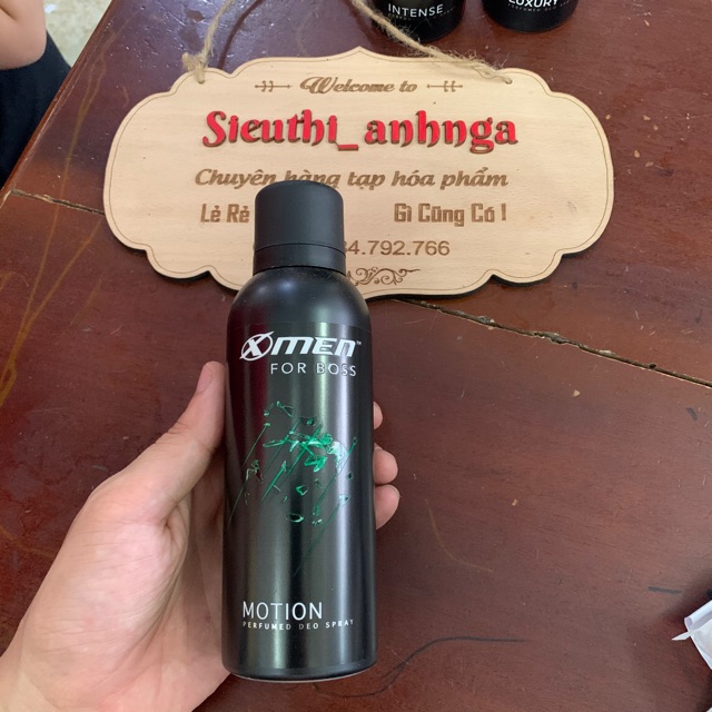 Xịt Khử Mùi X-Men For Boss 150ml