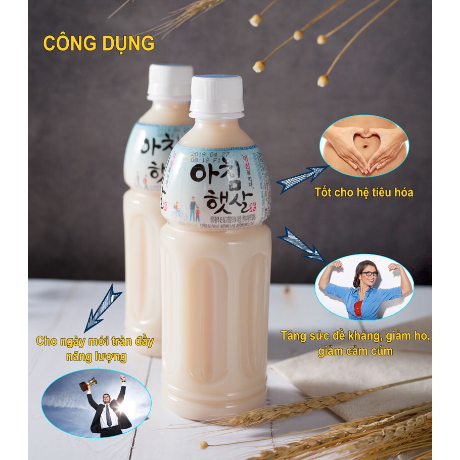 Sữa Gạo - Nước Gạo Hàn Quốc Chai 500ml