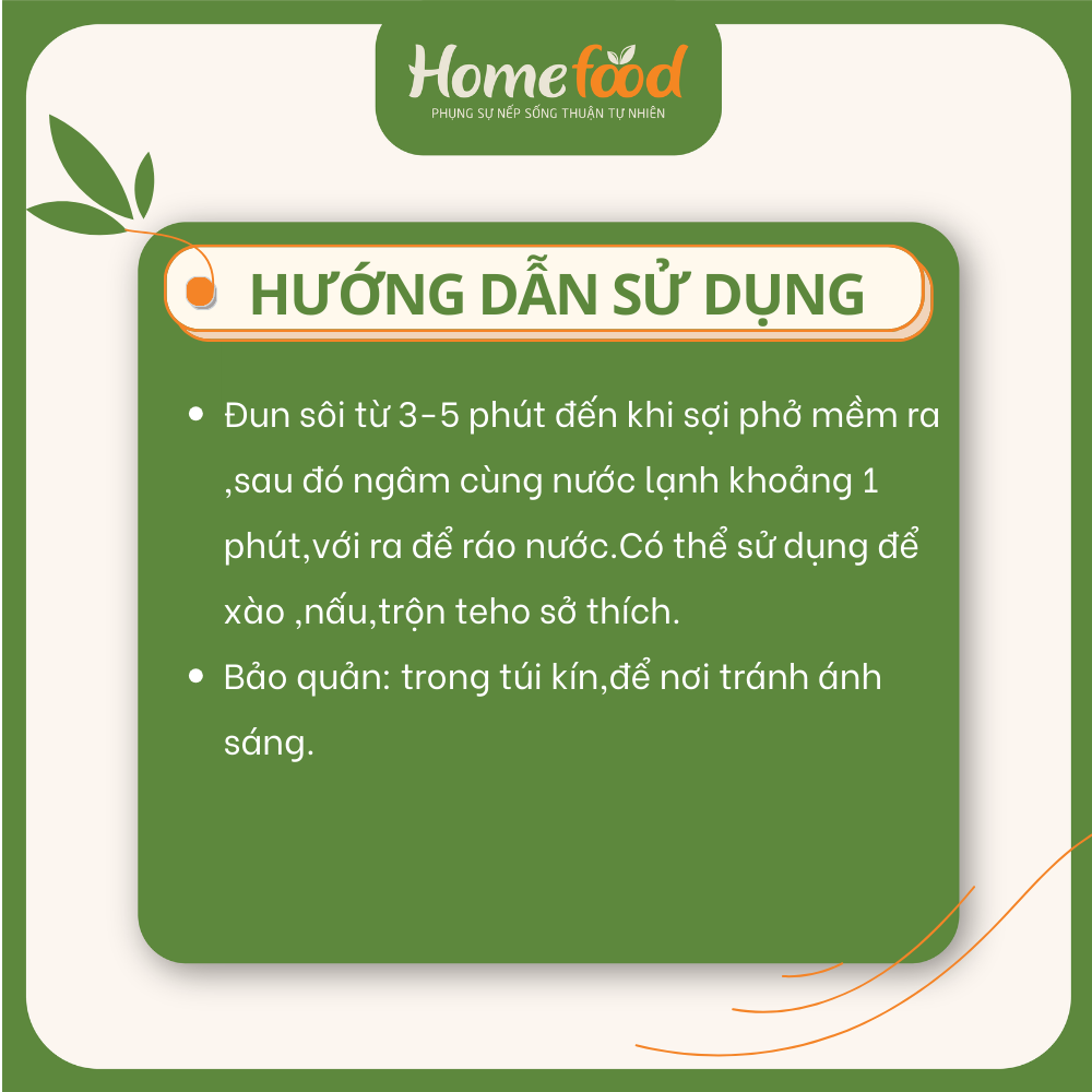 Phở khô trắng 500g/ Phở khô