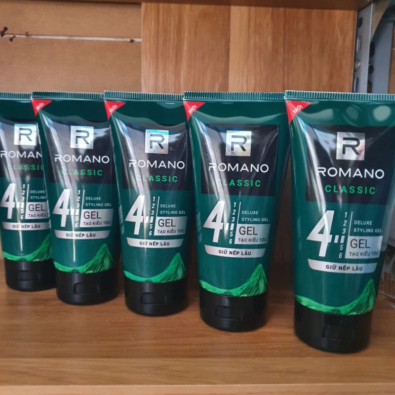 gel vuốt tạo kiểu tóc Romano classic 50gr , 150gr