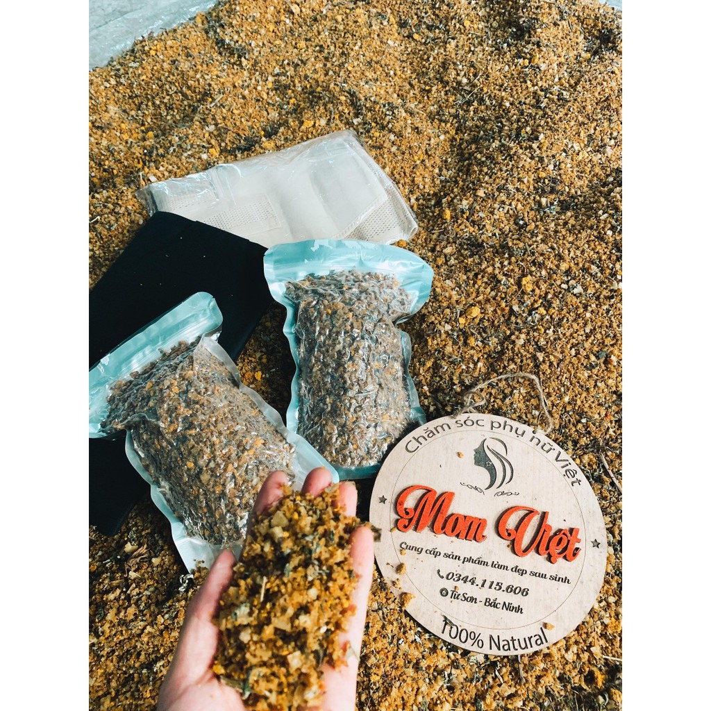 BỘ QUẤN MUỐI THẢO DƯỢC (1KG MUỐI + 1 ĐAI + 1 GEN)