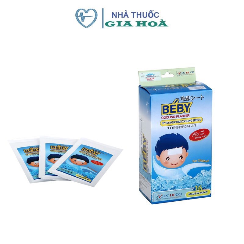 [HCM]Dán Hạ Sốt Beby - Nhập Khẩu Nhật Bản - Túi 2 Miếng
