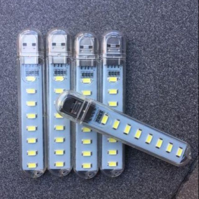 Đèn led 8-24 bóng cắm cổng usb siêu sáng