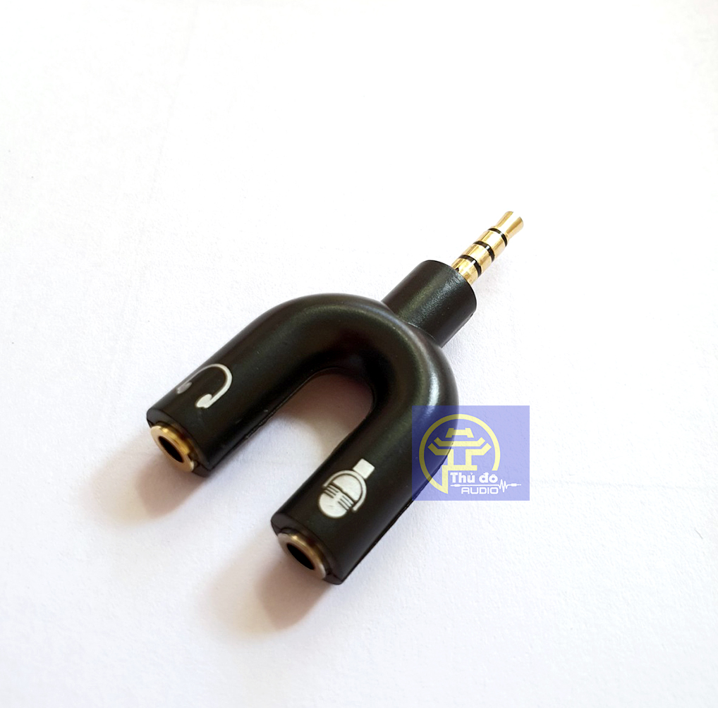 Jack chia Audio 3.5mm ra mic và loa