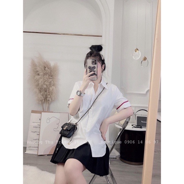 Áo sơ mi quốc dân viền tay Form <60kg