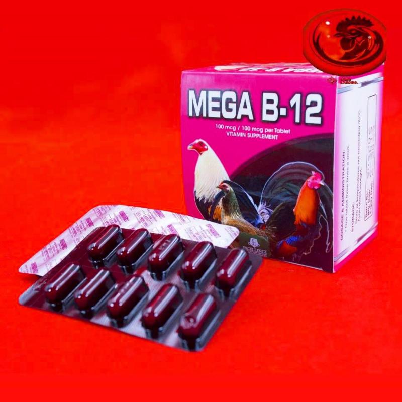 B12 - MEGA dinh dưỡng dành cho gà đá 1 hộp 10 vỉ