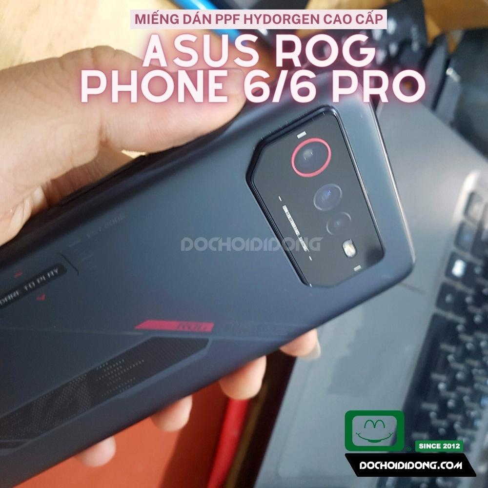 Miếng dán PPF Hydorgen Asus Rog Phone 6 / 6 Pro trong, nhám, đổi màu cao cấp