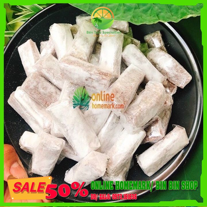 [1Kg] Kẹo gừng phấn (kẹo da trâu)- đồ ăn vặt