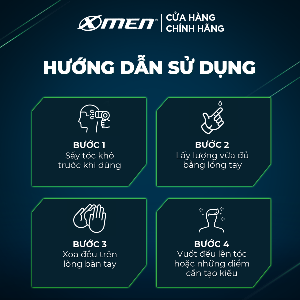 Wax vuốt tóc X-Men Spiky 70g