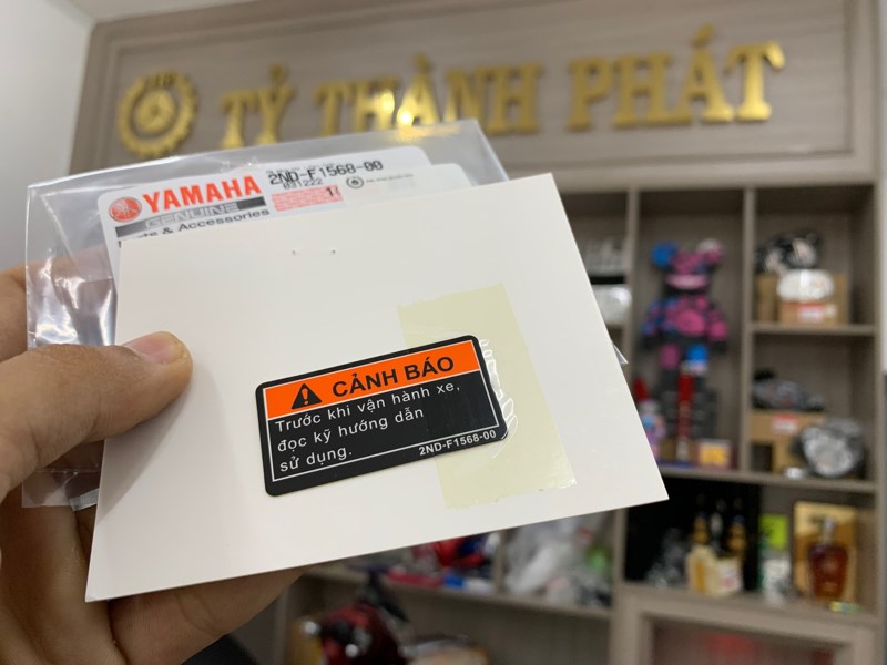 Tem cảnh báo ex 150